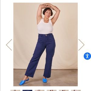 Big Bud Press navy blue size small Work Pants